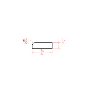 SCR Torrance White Scribe Molding