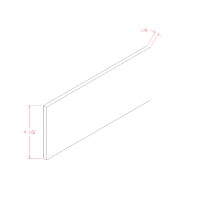 TKC Torrance White Toekick Molding