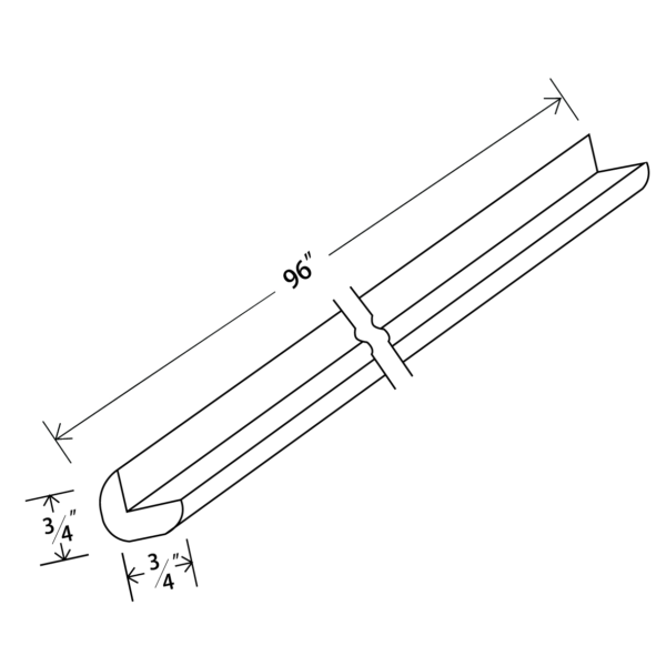OCM8 Maple Honey Outside Corner Molding