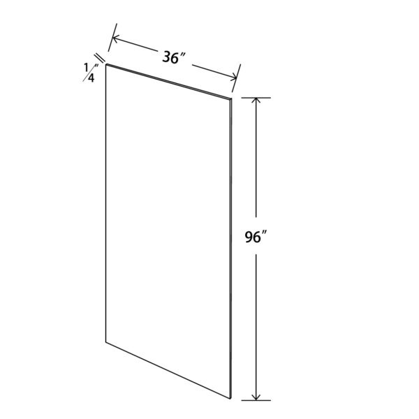 PNL3696 Maple Honey Skin Panel