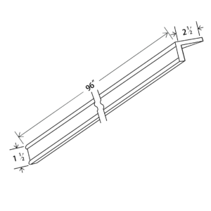 TLR8 Maple Honey Light Rail Molding