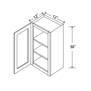 W1230 Maple Honey Wall Cabinet