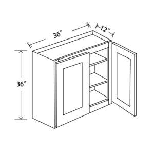 W3636 Maple Honey Wall Cabinet