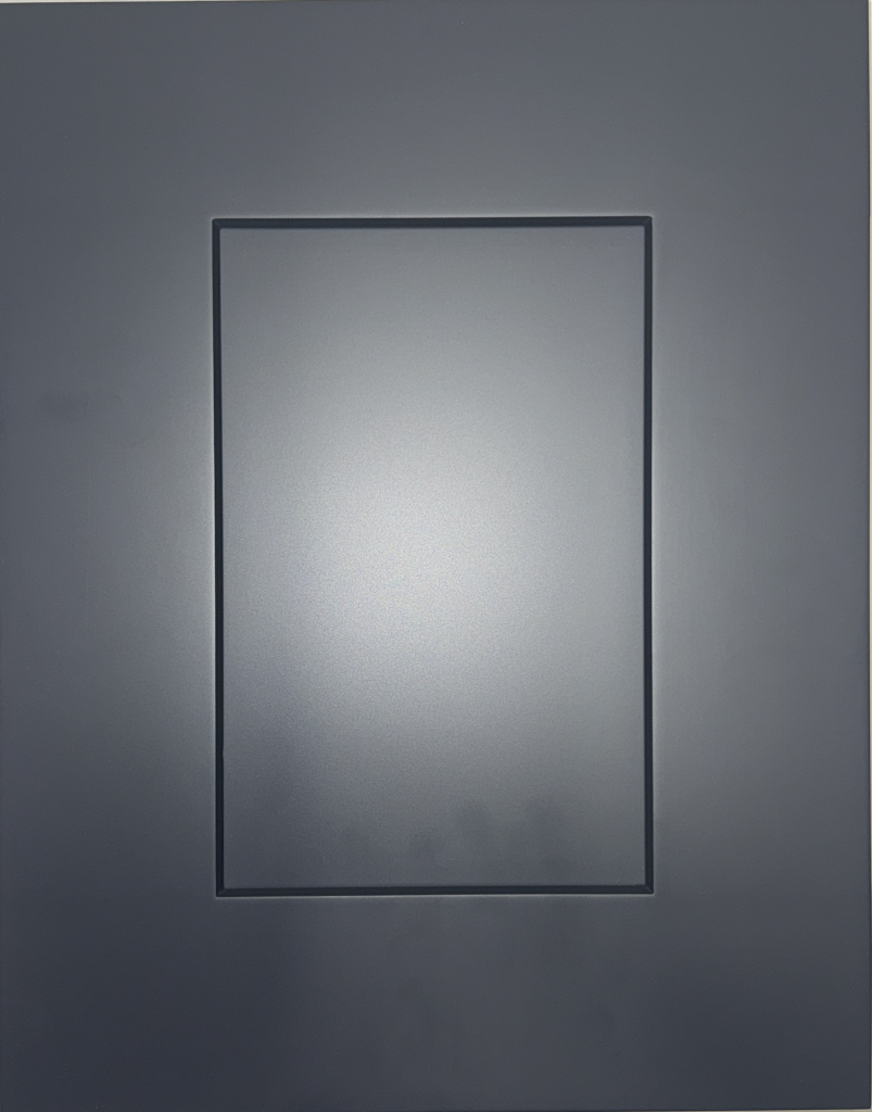 Closeup picture of the Maple Cyberspace cabinet door.