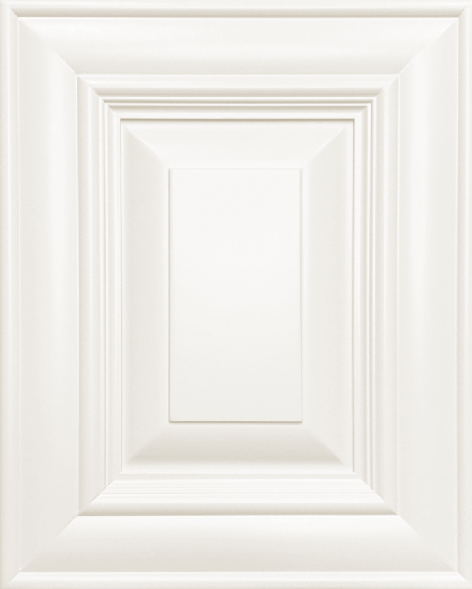Closeup picture of the Maple Pearl cabinet door.