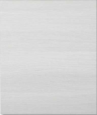 Closeup picture of the Torino White Pine cabinet door.
